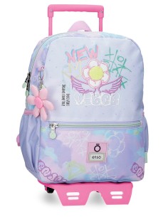 MOCHILA ADAP. 32CM. C/CARRO. ENSO NEW VIBES